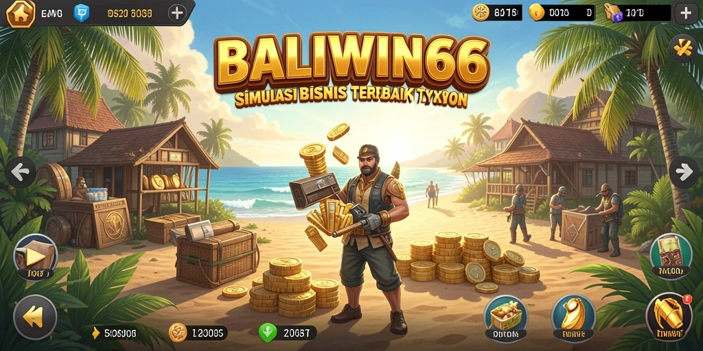 Tampilan gameplay Tycoon yang menarik di BALIWIN66.