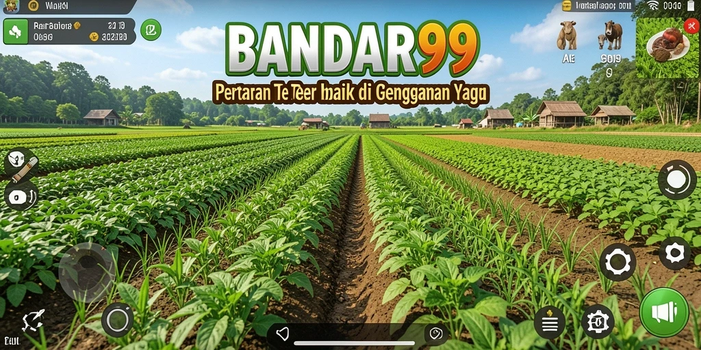 Tampilan utama dari game pertanian BANDAR99 dengan grafis yang menakjubkan.