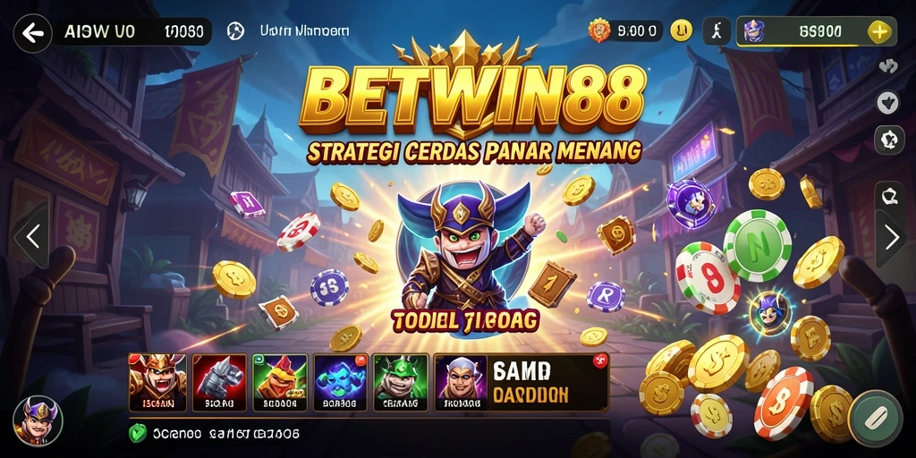 Screenshot BETWIN88 menampilkan aksi strategis yang mendebarkan.