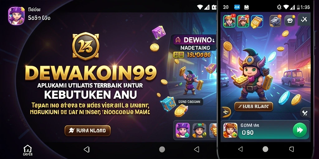 Screenshot DEWAKOIN99 menunjukkan antarmuka aplikasi yang ramah pengguna.