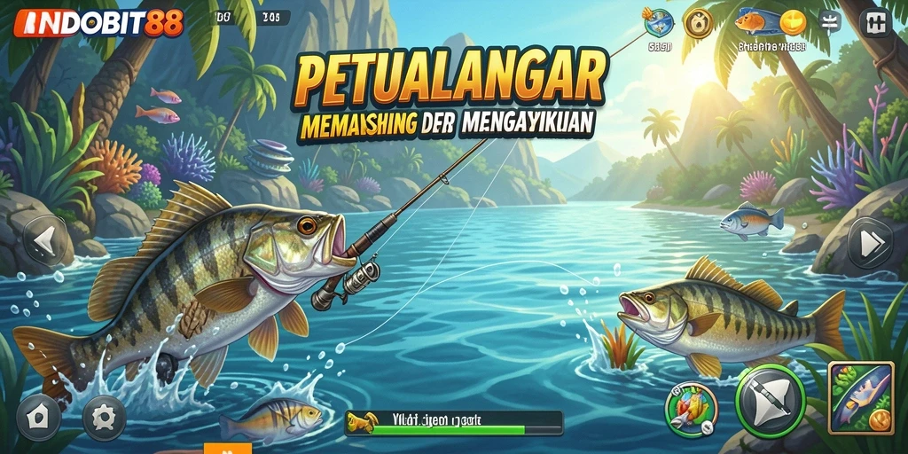 Tangkapan ikan besar dan suasana memancing yang seru.