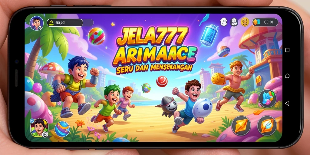Tampilan menarik dan gameplay seru JELAS777.