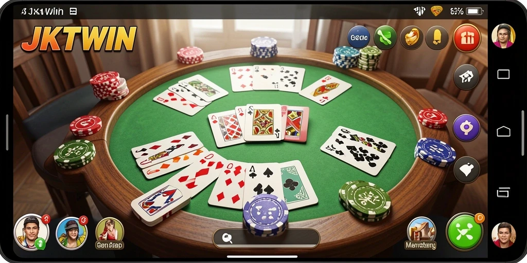 Screenshot gameplay JKTWIN yang seru dan menantang.
