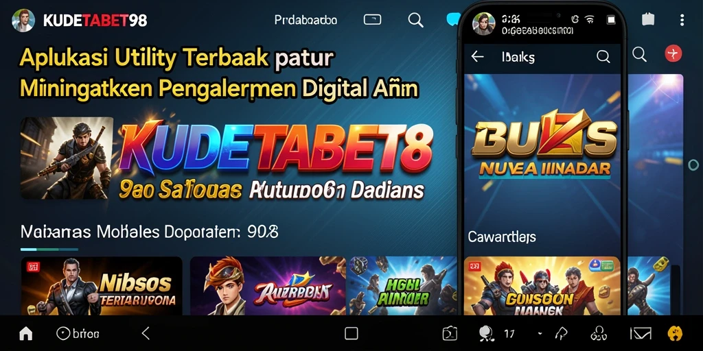 Tampilan antarmuka aplikasi KUDETABET98 yang jelas dan mudah digunakan.