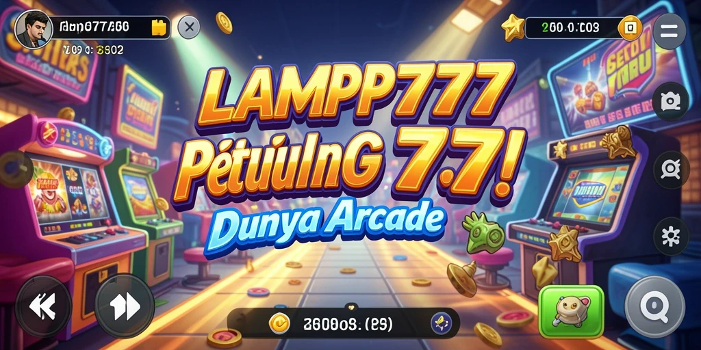 Tangkapan layar menampilkan gameplay seru dari LAMPU777 dalam kategori Arcade.
