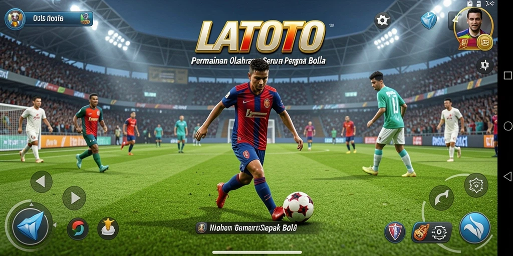Tampilan gameplay LATOTO yang penuh aksi dan seru.