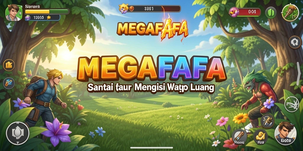 Screenshot gameplay MEGAFAFA yang menampilkan keseruan permainan Casual.