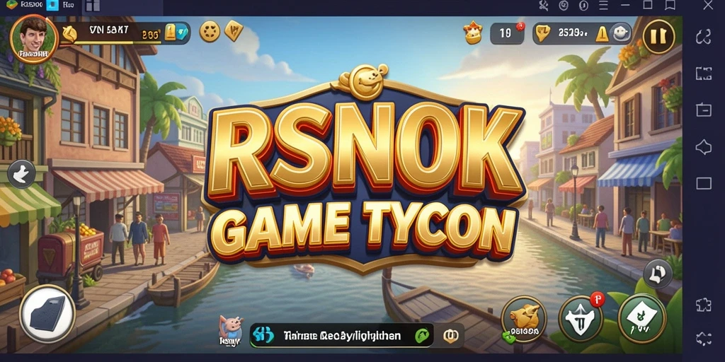 Tampilan gameplay RSNOK yang menarik dan penuh warna.