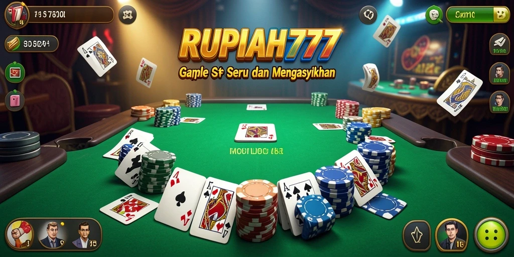 Tampilan menarik dalam permainan Gaple RUPIAH777.