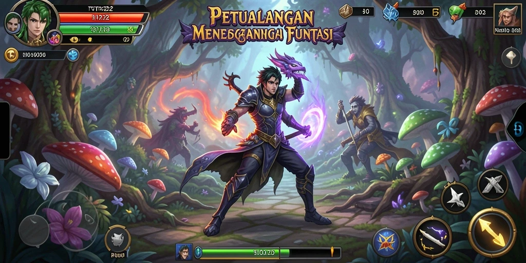 Tangkapan layar TOTO22 menampilkan aksi seru dalam dunia petualangan.