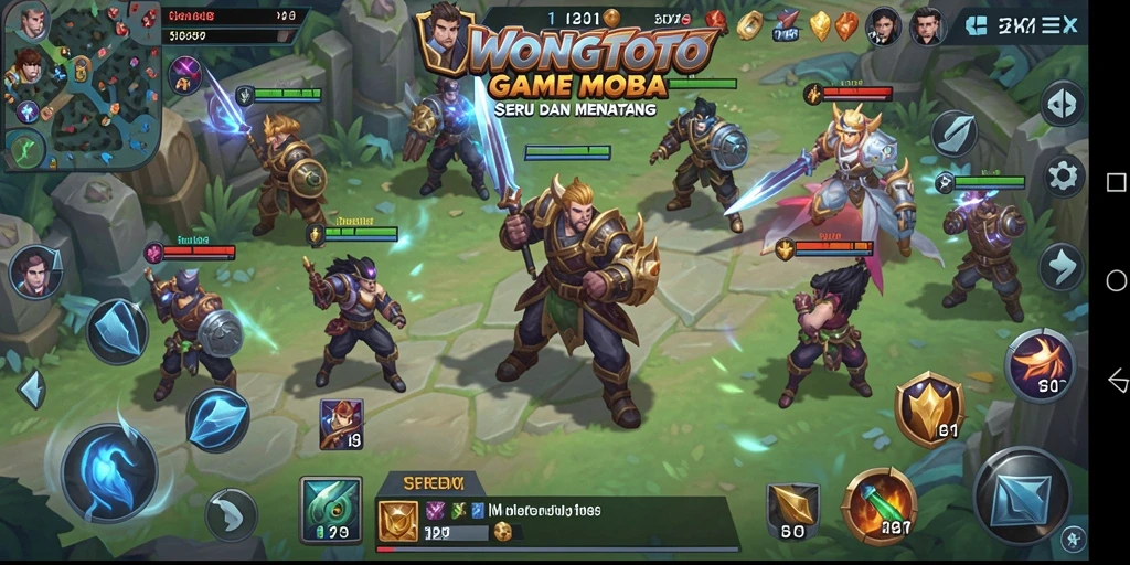 Gameplay intens dan kolaborasi tim di WONGTOTO.