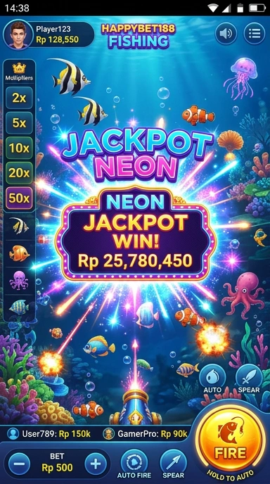 Tampilan antarmuka happybet188 yang user-friendly.